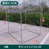Estante Secador de Ropa de Acero Galvanizado Personalizado Engrosado Balcón Tejado Toldo Estante de Pie Inclinado Celosía para Uvas Estructura de Invernadero