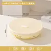 Prato de cozimento a vapor de cerâmica de alto valor estilo japonês com três compartimentos, novo prato dividido doméstico, prato de salada, prato para perda de peso, louça de cerâmica