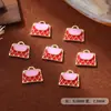 Accesorios de Arte para Uñas Estilo Nuevo Mini Bolso de Moda Dibujos Animados Metal Esmalte Estilo Chanel Decoraciones para Uñas de Niña