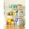Estante de Almacenamiento de Escritorio Hogareño Estante Multicapa para Snacks Artefacto de Almacenamiento para Mesa de Cocina/Comedor Estante para Tazas de Encimera de Sala de Estar