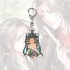 Llavero Acrílico en Capas: Sistema de Autosocorro para Villanos, Llavero de Bolsa, Merchandising de Anime de Luo Binghe y Shen Qingqiu