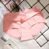 Roupa íntima feminina de uma peça sem costura de seda gelada tamanho plus size cintura média justa ao corpo quadril algodão parte inferior calcinha para mulheres