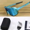 Gafas de Sol Deportivas para Exteriores con 3 Lentes, A prueba de Viento, Gafas para Bicicleta de Montaña, Ciclismo de Carretera, Protección UV