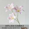 3D lírio feliz sentir filme 3 simulação lírio atacado flor falsa salão de casamento arranjo de flores casa de casamento