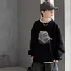 Roupa Infantil Meninos Roupa de Outono Moletom 2026 Novo Estilo Crianças Médias e Grandes Lindo Outono Meninos Estilo Primavera e Outono Top Estiloso Tendência