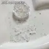 Arte de Uñas Mariposa Tridimensional Perla de Moda Nuevo DIY Piedra Triturada Irregular Paquete de Materiales Mixtos Cuentas Aurora Decoración