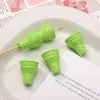 Color Macarrón Cuentas Acrílicas de Helado Llavero Colgante Hecho a Mano Accesorios Cadena para Teléfono Móvil Material