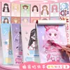 Libro de Pegatinas de Disfraces de Dibujos Animados Pegatinas de Fiesta para Niñas y Niños Lindo Juguete de Pegatinas de Disfraces de Princesa Libro de Pegatinas para Planificador