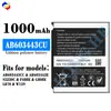 Adequado para Bateria de Celular Samsung Ab603443Cu/Cc/E S5230C/F488E/G808/El870/W159