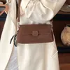 Bolso cruzado de moda para ir al trabajo de un solo hombro exquisito mujer coreana bolso de mano de gamuza tacto aterciopelado Otoño Invierno axila Día 2026 Bolso Nuevo