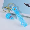Llavero Botella de Arena Movediza Cono Pequeño Botella a la Deriva Colgante de Grano de Leche Aceite Colgante para Mochila Llavero Pequeño Regalo Venta al por Mayor