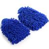Guantes para lavar autos grandes 100g impermeables suministros para limpieza de autos guantes de chenilla para autos toalla para autos al por mayor