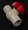 Válvula de Esfera 4 Pontos PPR Totalmente Plástica Tubo de Abastecimento de Água HDPE Válvula Plástica 202532 Válvula de Fechamento Torneira Água Quente Solda por Fusão