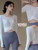 Calça de yoga com sensação de nuvem para mulheres, novo modelo 2025, adequada para pessoas altas, comprimento estendido, cintura alta, levanta bumbum, calça de fitness Pilates profissional