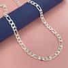 Joyería más vendida en Europa y Estados Unidos chapada en plata 925 de 6 mm 3: 1 collar Ferrero 40-75CM en stock