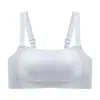 Sujetador ultra delgado con orejas de conejo para mujer, transpirable, invisible, soporte suave, anti-caída, lencería sin costuras para bustos grandes