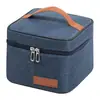 Bolsa térmica para manter fresco, mais vendida no exterior, grande capacidade, bolsa de piquenique para almoço, bolsa de almoço simples e portátil, lancheira grossa, bolsa isolada