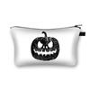 Nueva Bolsa de Cosméticos Estampada de Halloween Estilo Coreano Bolsa de Almacenamiento de Gran Capacidad Bolsa de Lavar para Salidas Diarias