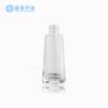 Frasco de essência líquida triangular 30ml frasco transparente para óleo essencial frasco de base líquida 30ml amostra de emulsão frasco para reabastecimento