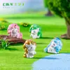Figura de unicornio arcoíris linda, adorable miniatura, accesorio de decoración DIY para paisajismo de jardines, paisaje en miniatura, adorno pequeño para coche