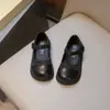 Zapatos de Princesa para Niñas 2026 Nueva Colección Primavera y Otoño Zapatos de Salón de Suela Suave Estilo Chanel para Niñas, Versión Coreana Zapatos de Cuero Modernos y Elegantes para Niños