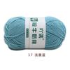 Fio Acrílico de 4 Fios, Algodão Leite de Quatro Fios, Manta para Boneca Bebê, Chapéu DIY, Cachecol, Crochê, Espessura Média, Tricotado à Mão