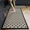 Tapete leve e luxuoso resistente à sujeira, estilo sala de estar, tapete de lama diatomácea, carpete de pelo anelado, absorvente de água, antiderrapante