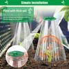 Plántulas Transfronterizas, Invernadero para Plantación de Hortalizas, Cubierta Antihielo para Jardín, Cubierta Transparente Gruesa de PET para Plántulas