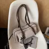 Bolso de Hombro Retro Simple para Bowling Debajo del Brazo para Mujer Nuevo Otoño Merade Nicho Temperamento Commute Bolso de Mano