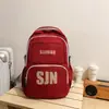 Versión Coreana Ins Mochila Escolar para Mujer 2023 Estudiantes de Secundaria y Preparatoria Versátil Estilo Extranjero Mochila Casual para Estudiantes Viajeros