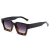 3407 Box Óculos de sol europeus e americanos Tendência Proteção UV Moda Amazon Cross-border Rainbow All-match ins Masculino e Feminino