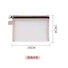 High-Yan Portátil Cosméticos Bolsa Armazenamento Nicho de Viagem Requintado Lavagem Bolsa Batom Japonês Transparente Bolsa de Malha Bolsa