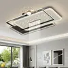 Lámpara de sala de estar italiana minimalista de cielo estrellado nuevo, lujo ligero con una sensación de alta gama, lámpara de techo rectangular simple nórdica, accesorios de iluminación Zhongshan
