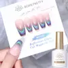 Born Pretty Popular Comercio Exterior Cuentas de Vidrio Ojo de Gato Gel, Otoño e Invierno Moderno Colorido Ojo de Gato 200 Colores Juego Completo-Mi