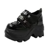 35-42 Nuevo Diseño de Moño Zapatos Casuales de Caña Baja Suela Gruesa Estilo Dulce Fresco Zapatos de Papá Modernos Simples Versátiles