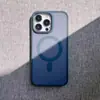 Adecuado para iPhone 17 Piel-Sensible Estuche Magnético para Teléfono Lente de Metal Apple 16 Promax Anti-Caída 15 Cubierta Protectora