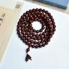 Indonesia Lleno de Venus Folleto Brazalete de Palo de Rosa Indio Material Antiguo Brazalete 108 Rosario de Buda para Hombres y Mujeres