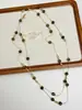Colar de Pérolas e Pedra Olho de Tigre Maillard Retrô Corrente de Suéter Elegante de Nicho para Mulheres Colar de Moda