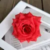 Cabezas de Flores de Rosa de Simulación Pieza Única Tela de Seda Fondo de Pasillo de Boda Pared de Flores Decoración de Flores Artificiales Flores de Tela Hechas a Mano DIY Venta al por Mayor