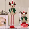 Novo Transfronteiriço Enfeites de Boneca Retrátil de Natal Presentes de Natal para Idosos Boneco de Neve Alce Decorações de Boneca Pernilonga