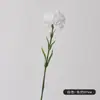 Buquê de cravos artificiais de alta qualidade, flor artificial única para decoração de casa, buquê de noiva, flor de seda para decoração de casa e casamento