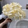 Color Champán Hortensia Rosa Fila de Flores Artificiales Flor de Boda Material para Flores Decoración de Boda Decoración de Techo