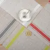 Manteles individuales estilo japonés, manteles de PVC para mesa de comedor occidental de hotel y restaurante, antideslizantes, aislantes del calor, para platos y cuencos, estilo imitación lino