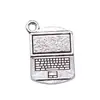 21x 13mm 2.3g plata antigua retro materiales para joyería hecha a mano artículos de uso diario colgante para laptop