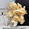 Flores de Orquídea Copo de Nieve Artificiales para Decoración de Salón de Bodas, Arreglos de Flores Artificiales para Pasillos, Accesorios de Fotografía para Exteriores, Flores Artificiales