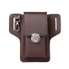 Bolso de Cintura para Teléfono Móvil Modelo Nuevo Mejorado para Hombres, Adecuado para Trabajar en Sitios de Construcción, Funda de Cuero para Teléfono que Puede Sostener un Estuche de Cigarrillos, Colgar Llaves y Enganchar al Cinturón