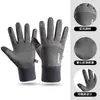 Guantes de ciclismo para mujer, nuevo modelo de invierno 2025, con forro polar, cálidos, cortavientos, sin dedos, para protección contra el frío al andar en bicicleta o bicicleta eléctrica en invierno