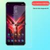 Aplicável à película de vidro temperado do telefone Asus Rog phone3 ZS661KS, película protetora HD resistente a arranhões para celular de jogo de 3ª geração