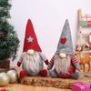 2025 Novo Produto Transfronteiriço Boneco Elfo Velho Sem Rosto de Natal Decoração Estilo Europeu e Americano Enfeites Criativos de Natal