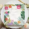 20 Servilletas Florales Variadas | 20 Estilos Cada una de 6.5 pulgadas, Hermoso Precioso Papel Decorativo de Flor para Cóctel para Decoupage, Adecuado para Todas las Estaciones